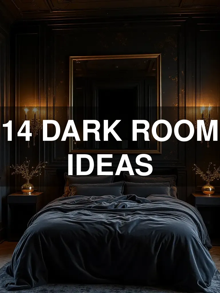 14 Dark Room Ideas: Midnight Luxe Retreat